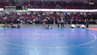 106 lbs 7th Place Match - Lucas Atkinson, Caldwell vs Grant Waldram, Rocky Mountain