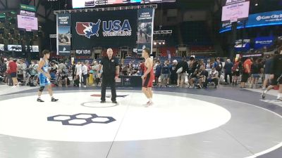 144 lbs Cons. Rd Of 64 - Cash Botting, Wisconsin vs Valentino Adamo, Michigan