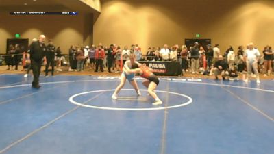 95 lbs Champ. Round 3 - Francesca Gusfa vs Olivia Polansky, Muz Trained