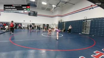 110 lbs 17th Place Match - Evelyn Silion, McKinney Boyd vs Savanna Bruce, Kansas City-Piper HS