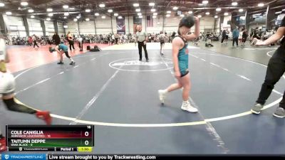 88 lbs Rd# 5- 3:45pm Friday Final Pool - Cole Caniglia, Agression Legionaries vs Taitumn Deppe, Iowa Black