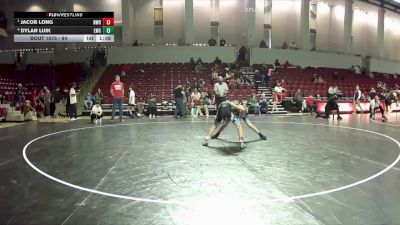 94 lbs Semifinal - Jacob Long, Noke Wrestling RTC vs Dylan Luik, Legend Wrestling Club