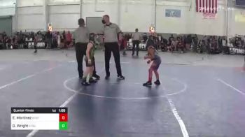 62 lbs Quarterfinal - Bryson Davis, Little Heathens vs Jt Walker, Nevada Elite