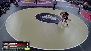 Quarterfinal - Merrick Johnson, Beatrice vs Xavier Zimmerman, Mt. Michael Benedictine