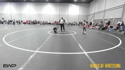 76 lbs Rr Rnd 1 - Henry Pharis, Firebird Elite vs Kingston Reed, Tulsa Elite 12U 1
