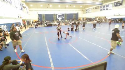 49 lbs Champ. Round 1 - Hailey Ramirez, Cal Grapplers Wrestling Club vs Cannon Cunningham, Reign WC