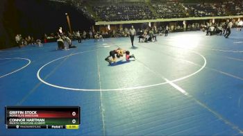 82 lbs Cons. Round 2 - Griffin Stock, Moyer Elite Wrestling vs Connor Hartman, Pack732 Wrestling Academy