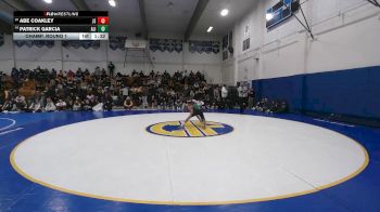 117 lbs Champ. Round 1 - Patrick Garcia, Alisal vs Abe Coakley, Junipero Serra