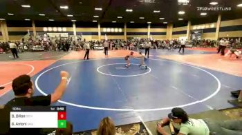 50 lbs Semifinal - Drew Dillon, Dethrone vs Gavin Antoni, Ukiah WC