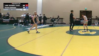 105 lbs Cons. Semis - Aime ''Boomba'' Coles, The Compound vs Elijah Santiago, Grit Mat Club