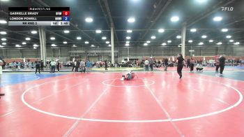 105 lbs Rr Rnd 2 - Gabrielle Brady, Diamond Fish - GHSE vs London Powell, MGW Riptide - GHSE