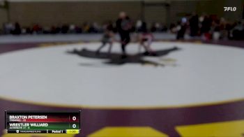 84 lbs Finals (2 Team) - Braxton Petersen, TMBWWG vs Wrestler Williard, Alternate #1