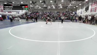 Boys 175 lbs Champ. Round 1 - Joseph Lai, Yerba Buena Boys vs Luke Hanna, Serra Boys