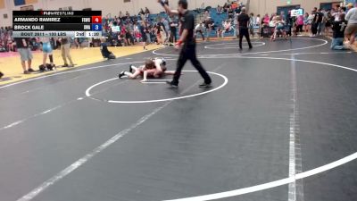 100 lbs Semis - Daniel Duke, Declo Stingers vs Braxton Conyers, Jimenez Trained Academy