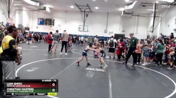 70 lbs Round 1 - Christian Masters, Summerville Takedown Club vs Liam Smith, Grizzlies Wrestling Club