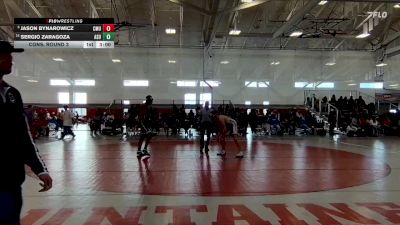 184 lbs Cons. Round 3 - Jason Bynarowicz, Colorado Mesa vs Sergio Zaragoza, Adams State