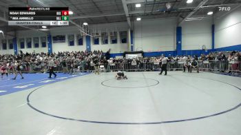 114 lbs Quarterfinal - Noah Edwards, Duxbury vs Mia Annello, Billerica