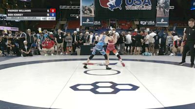 100 lbs Cons. Sub-quarters - Parker Williams, Florida vs Ben Kinney, Pennsylvania