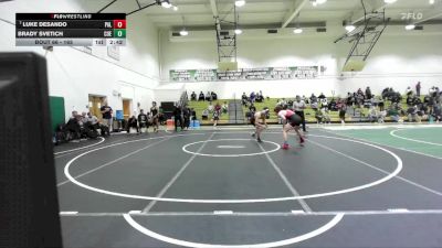 165 lbs Cons. Round 2 - Luke Desando, Palomar vs Brady Svetich, Cuesta