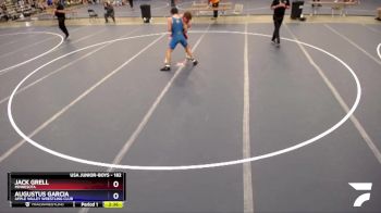 182 lbs Round 5 - Jack Grell, Minnesota vs Augustus Garcia, Apple Valley Wrestling Club