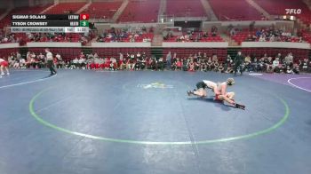 138 lbs Round 3 - 2nd Wrestleback And Semi-finals(16 Team) - Sigmar Solaas, Austin Lake Travis vs Tyson Crowsey, Rockwall Heath