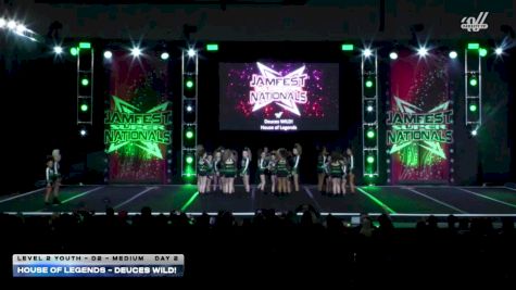 House of Legends - Deuces WILD! [2026 L2 Youth - D2 - Medium DAY 2] 2026 JAMfest Cheer Super Nationals