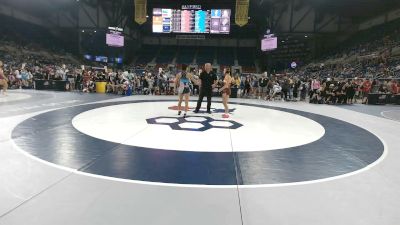 110 lbs Champ. Rd Of 64 - Bria Brossart, North Dakota vs Aro Ogle-Garza, Texas