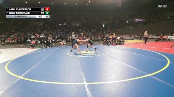 6A/5A Girls 145 Semifinal - Emily Fitzgerald, Eagle Point Girls vs Natalie Anderson, Lake Oswego Girls