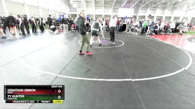 285 lbs Cons. Round 3 - Ty Hunter, Syracuse vs Jonathan Gibbon, West