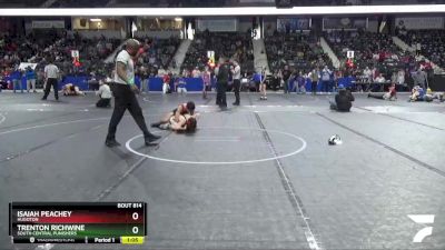 106 lbs Quarterfinal - Trenton Richwine, South Central Punishers vs Isaiah Peachey, Hugoton