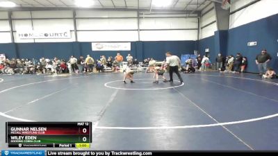 72+ 1st Place Match - Gunnar Nelsen, McCall Wrestling Club vs Wiley Eden, Gooding Cobra Club