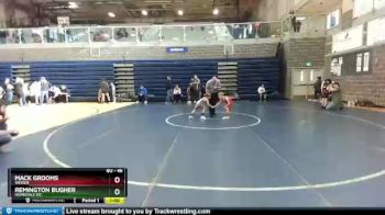 46 lbs 5th Place Match - Remington Bugher, Homedale WC vs Mack Grooms, Weiser