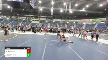 109 lbs Final - Noah Hope, Duran Elite vs Landon Lantry, Hotshots