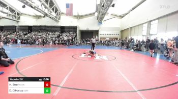 68-M lbs Round Of 32 - Harry Etter, RedNose Wrestling School vs Dante DiMarco, AMERICAN MMA AND WRESTLING