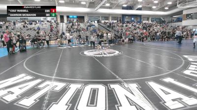 45 lbs Semis - Colt Russell, Sandpoint Legacy Wrestling Club vs Dawson McMahon, Shootbox Wrestling Club