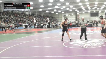 4 - 165 lbs Quarterfinal - Jackson Faris, Powhatan vs Karl Dean, Gloucester