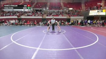 130 lbs Round 2 - Quarters & 1st Wb (16 Team) - Fiona Flynn, Cedar Park vs ISABELLA MUELLER, Leander Glenn