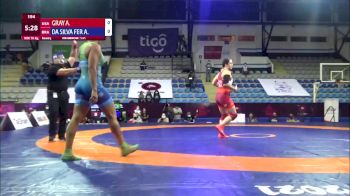 76 kg Rr Rnd 5 - Adeline Maria Gray, United States vs Aline Da Silva Ferreira, Brazil