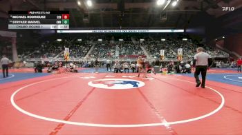 4A-165 lbs Champ. Round 1 - Michael Rodriguez, Central vs Stryker Marvel, Kelly Walsh