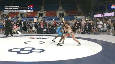 120 lbs Cons. Rd Of 32 - Xzephren Donner, Kansas vs Donovan Jenkins, Florida
