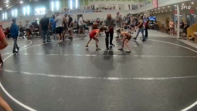 52 lbs 5th Place Match - Ford Strunk, Team Barracuda vs Carter Brock, Bay County Elite Wrestling
