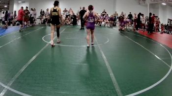 102 lbs Round 1 (6 Team) - Ella Paris, CTWHALE vs Ana Mendoza, Rattlers Siggy Style