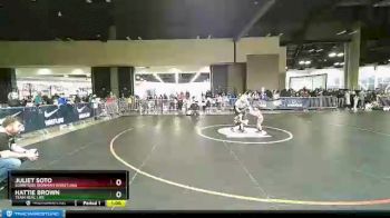 32 lbs Round 3 - Hattie Brown, Team Real Life vs Juliet Soto, Sunnyside Ironman Wrestling