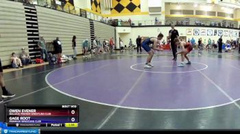 170 lbs Cons. Round 2 - Owen Evener, Bulldog Premier Wrestling Club vs Gage Root, Franklin Wrestling Club