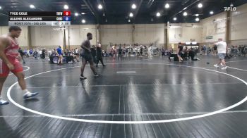 285 lbs Semifinal - Tyce Cole, Tampa Bay Tigers Wrestling vs Allens Alexandre, Conch Republic Wrestling Club