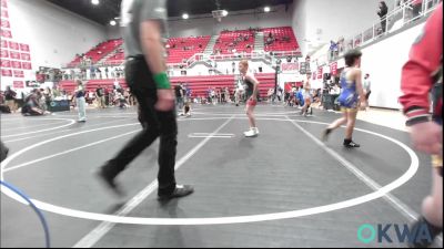 100 lbs Consolation - Hunter Estraca, Mustang Bronco Wrestling Club vs Creed Rolan, Standfast