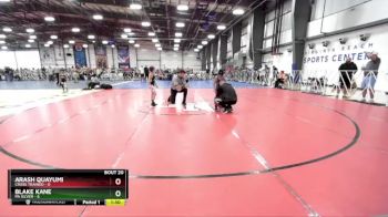 52 lbs Rd# 8- 12:30pm Saturday Final Pool - Arash Quayumi, Crass Trained vs Blake Kane, PA Silver