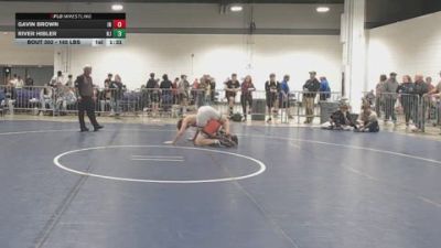 165 lbs Consi Of 32 #2 - Gavin Brown, IN vs River Hibler, NJ