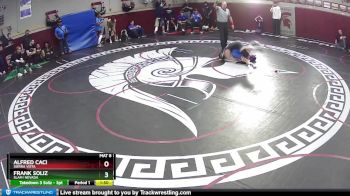 120 lbs Quarterfinal - Alfred Caci, Sierra Vista vs Frank Soliz, SLAM! NEVADA