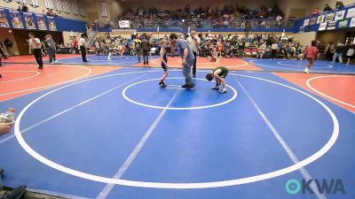 58 lbs Semifinal - Channing Replogle, Team Tulsa Wrestling Club vs Rixon Hathaway, Keystone Kids